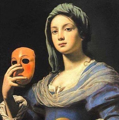 Стикер из набора "Classical Art Memes"