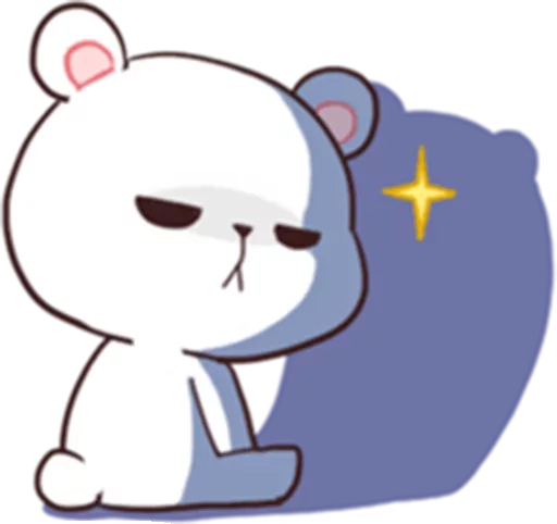 Sticker from the "Bears in Love" sticker pack