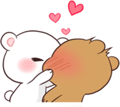 Sticker Bears in Love