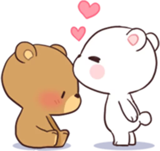 Sticker Bears in Love