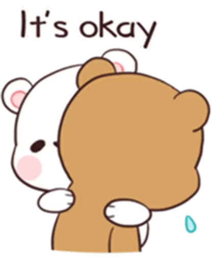 Sticker from the "Bears in Love" sticker pack