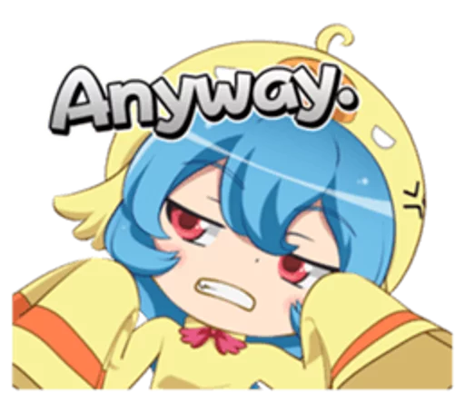 Sticker from the "Anime ?" sticker pack