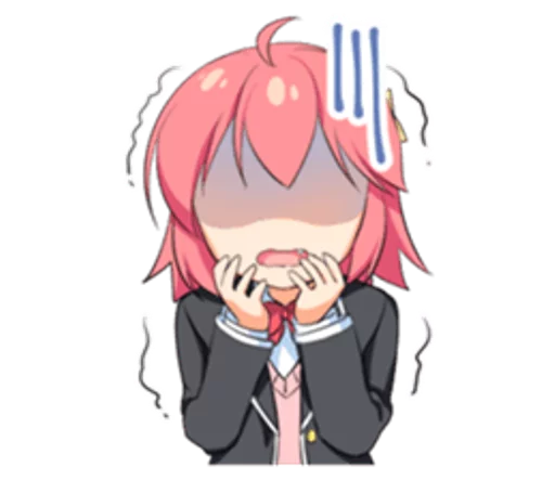 Sticker from the "Anime ?" sticker pack