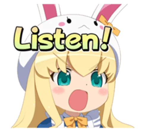 Sticker from the "Anime ?" sticker pack