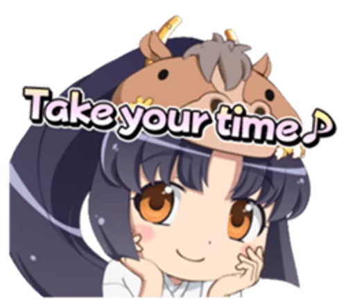 Sticker from the "Anime ?" sticker pack