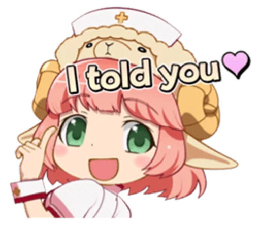 Sticker from the "Anime ?" sticker pack