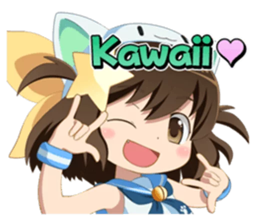 Sticker from the "Anime ?" sticker pack