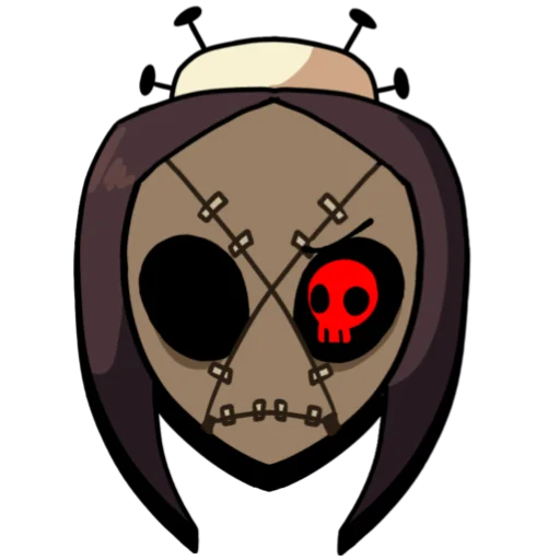 Sticker from the "Brawl stars × skullgirls" sticker pack