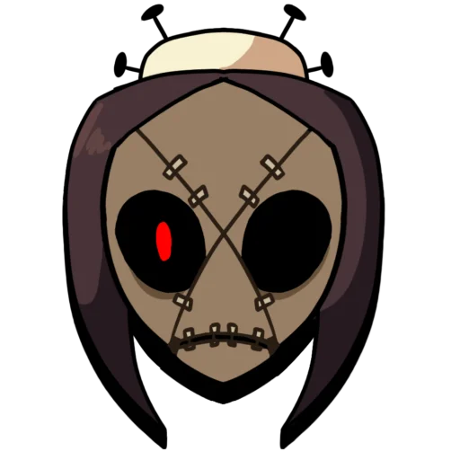 Sticker from the "Brawl stars × skullgirls" sticker pack