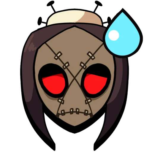 Sticker from the "Brawl stars × skullgirls" sticker pack