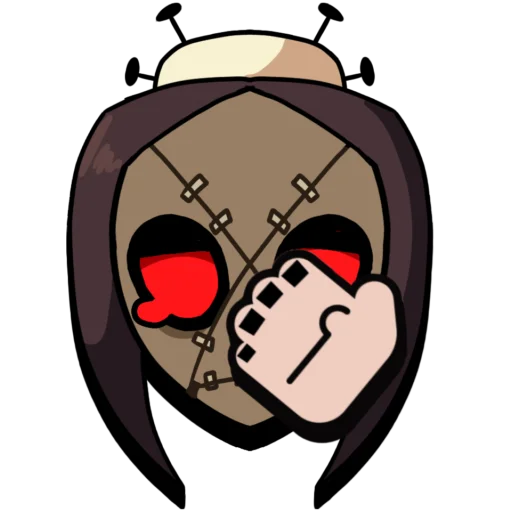 Sticker from the "Brawl stars × skullgirls" sticker pack