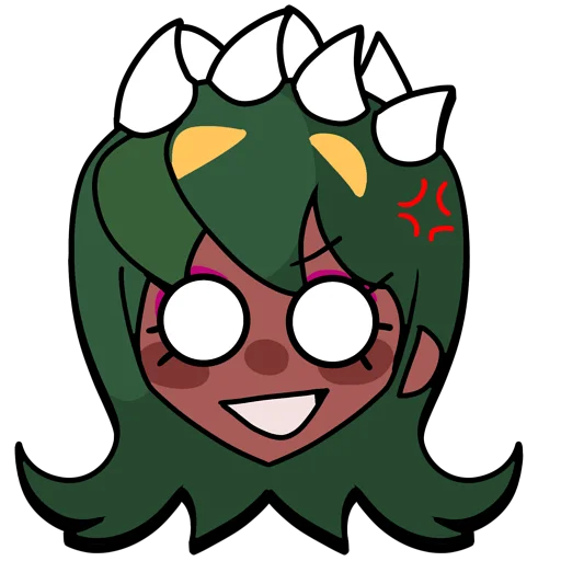 Sticker from the "Brawl stars × skullgirls" sticker pack