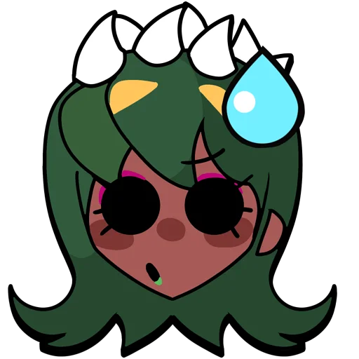 Sticker from the "Brawl stars × skullgirls" sticker pack