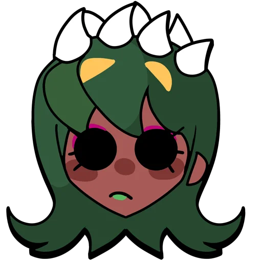 Sticker from the "Brawl stars × skullgirls" sticker pack