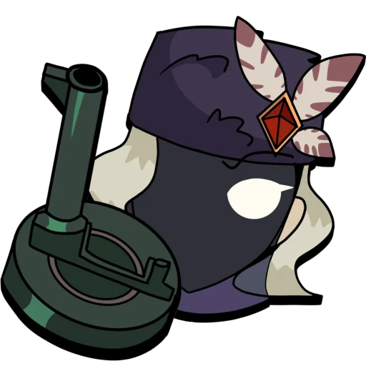 Sticker from the "Brawl stars × skullgirls" sticker pack