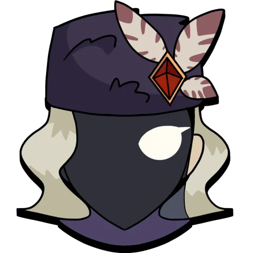 Sticker from the "Brawl stars × skullgirls" sticker pack