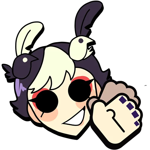 Sticker from the "Brawl stars × skullgirls" sticker pack