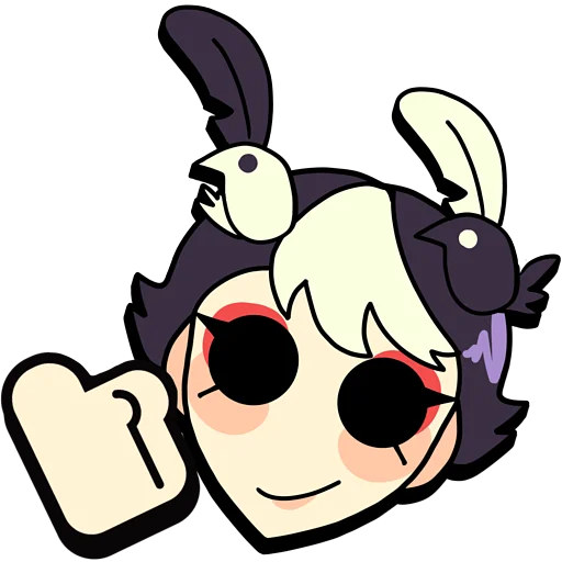 Sticker from the "Brawl stars × skullgirls" sticker pack