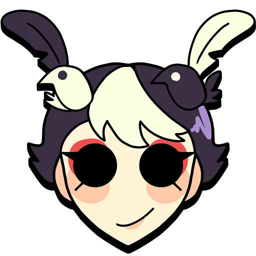 Sticker from the "Brawl stars × skullgirls" sticker pack