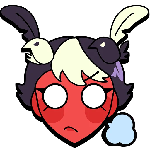 Sticker from the "Brawl stars × skullgirls" sticker pack