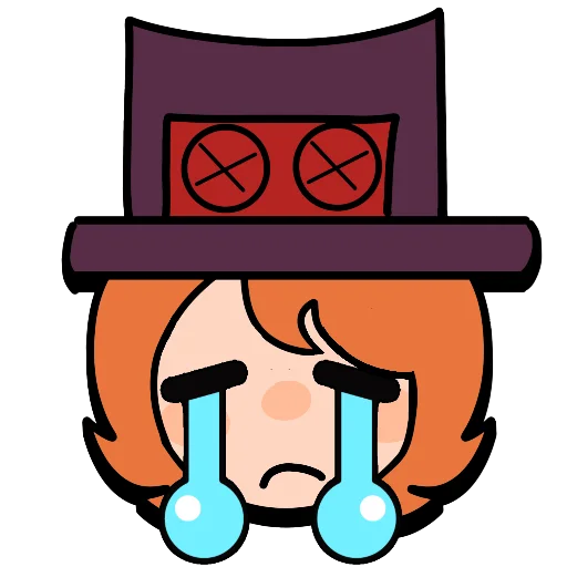 Sticker from the "Brawl stars × skullgirls" sticker pack