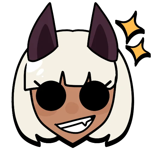 Sticker from the "Brawl stars × skullgirls" sticker pack