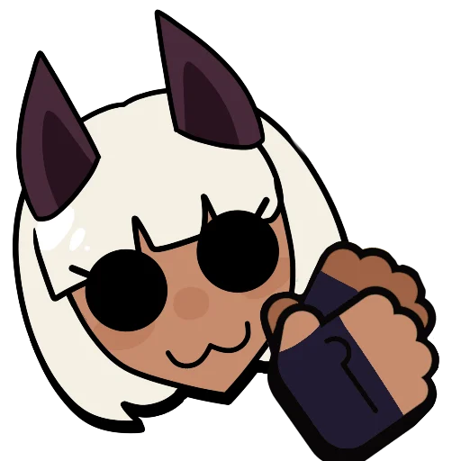 Sticker from the "Brawl stars × skullgirls" sticker pack