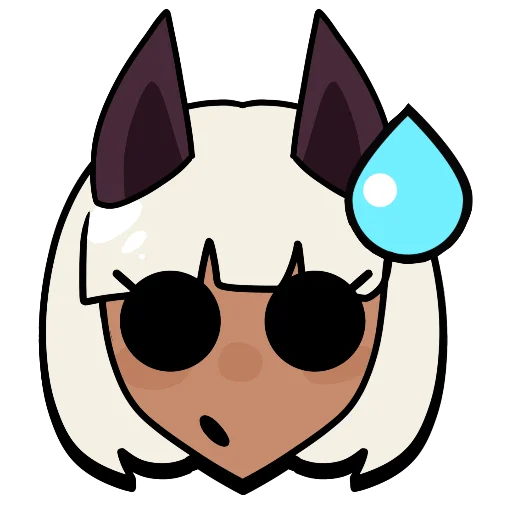 Sticker from the "Brawl stars × skullgirls" sticker pack