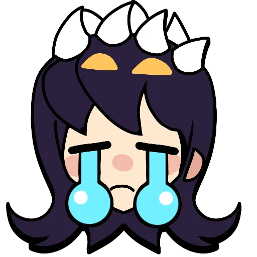 Sticker from the "Brawl stars × skullgirls" sticker pack