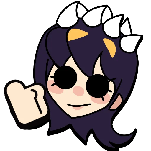 Sticker from the "Brawl stars × skullgirls" sticker pack