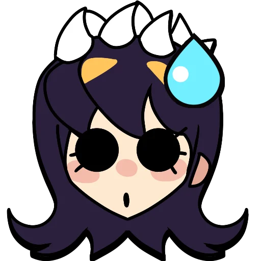 Sticker from the "Brawl stars × skullgirls" sticker pack