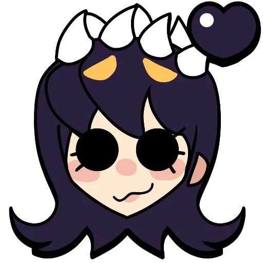 Sticker from the "Brawl stars × skullgirls" sticker pack