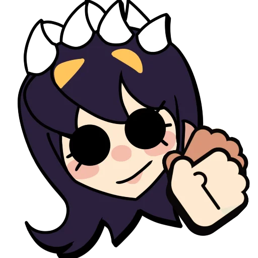 Sticker from the "Brawl stars × skullgirls" sticker pack