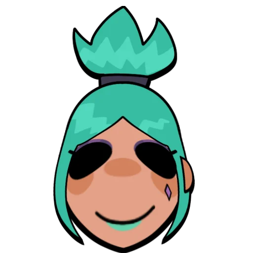 Sticker from the "Brawl stars × skullgirls" sticker pack