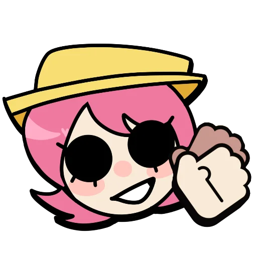 Sticker from the "Brawl stars × skullgirls" sticker pack