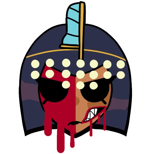 Sticker from the "Brawl stars × skullgirls" sticker pack