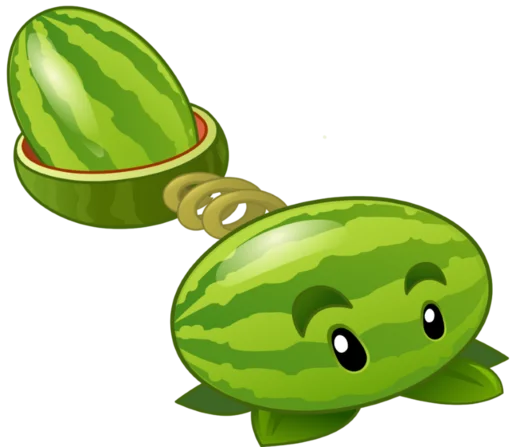 Sticker from the "Plants vs Zombies 2" sticker pack