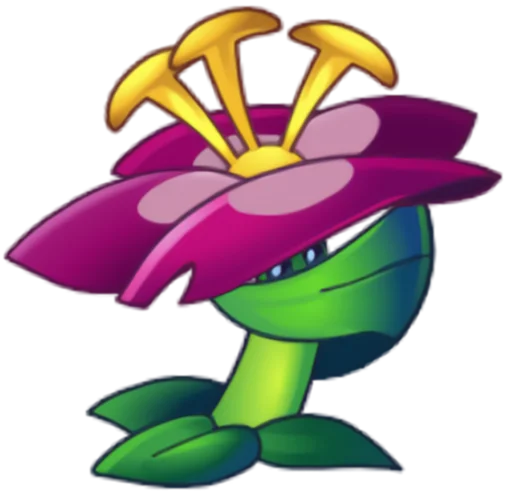 Sticker from the "Plants vs Zombies 2" sticker pack