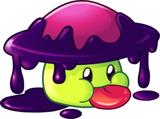 Sticker from the "Plants vs Zombies 2" sticker pack