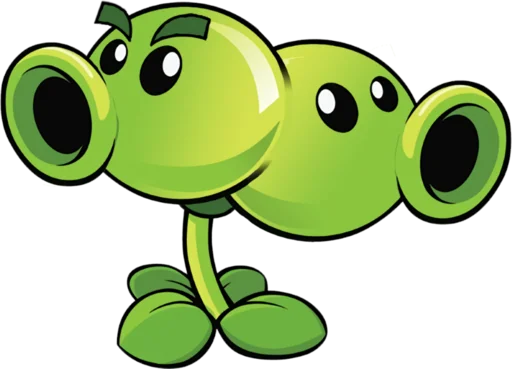 Sticker from the "Plants vs Zombies 2" sticker pack