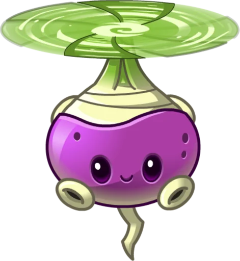 Sticker from the "Plants vs Zombies 2" sticker pack