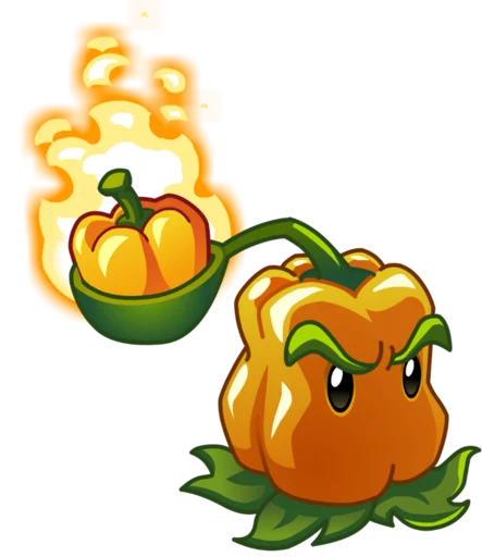 Sticker from the "Plants vs Zombies 2" sticker pack