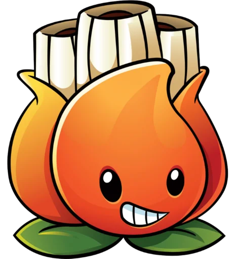 Sticker from the "Plants vs Zombies 2" sticker pack