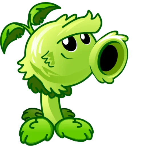 Sticker from the "Plants vs Zombies 2" sticker pack