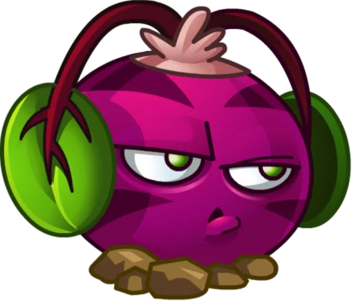 Sticker from the "Plants vs Zombies 2" sticker pack