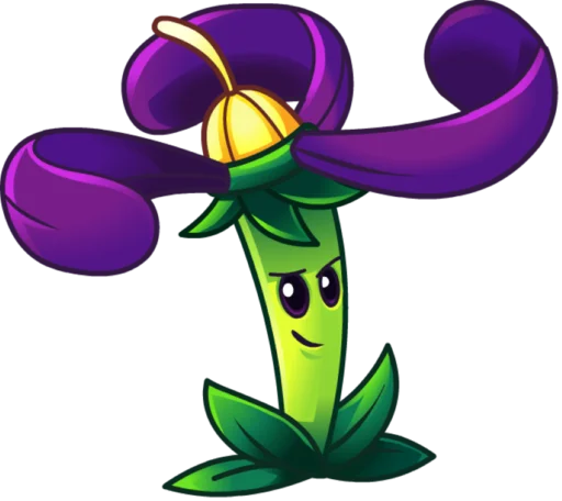 Sticker from the "Plants vs Zombies 2" sticker pack