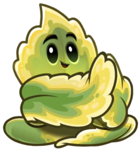 Sticker from the "Plants vs Zombies 2" sticker pack