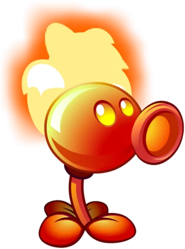 Sticker from the "Plants vs Zombies 2" sticker pack