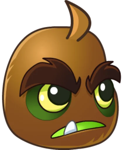 Sticker from the "Plants vs Zombies 2" sticker pack