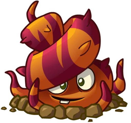 Sticker from the "Plants vs Zombies 2" sticker pack